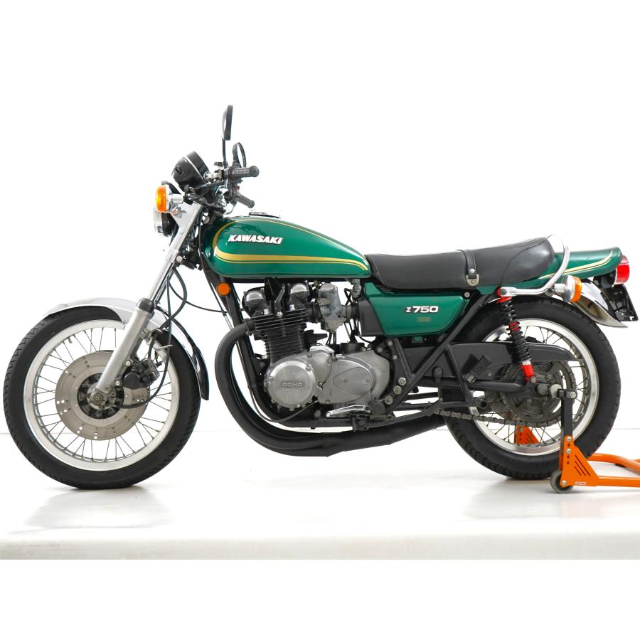 Kawasaki Z750D1 Z750Four 1978年 Z2後継機 MRSショート管 CHERRYリアサス EXCELリム 動画有り 下取強化出張可 全国通販 ローンOK 業販歓迎｜ozgarage｜12