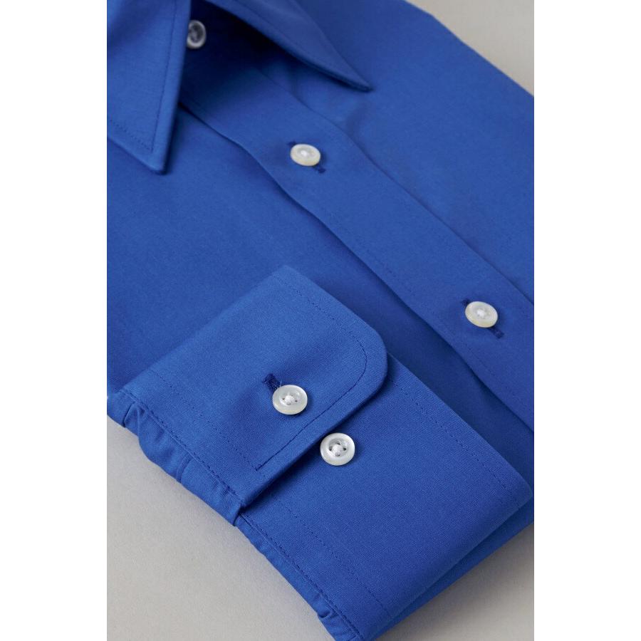 ozie（オジエ） ワイシャツ メンズ 長袖 レギュラーカラー 形態安定