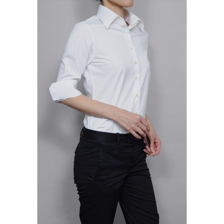 ozie レディース シャツ ビジネス ワイシャツ ブラウス ビズポロ