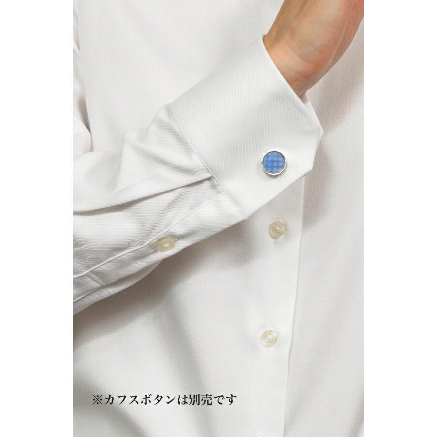 レディース シャツ ビジネス ワイシャツ ブラウス 長袖 ワイドカラー 白 ナチュラルフィット トップス おしゃれ 形態安定 | ozie | 07