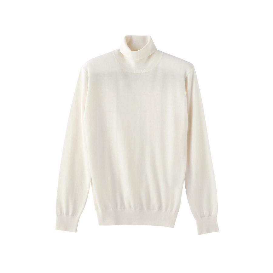 ozie セーター タートルネック メンズ 長袖 メリノウール100