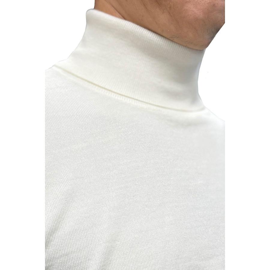 ozie（オジエ） セーター タートルネック メンズ 長袖 メリノウール100