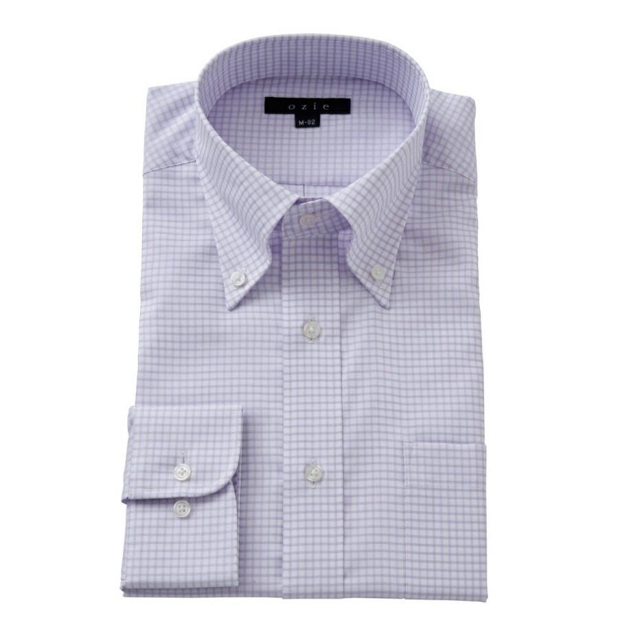 ozie（オジエ） ワイシャツ メンズ 長袖 カッターシャツ yシャツ