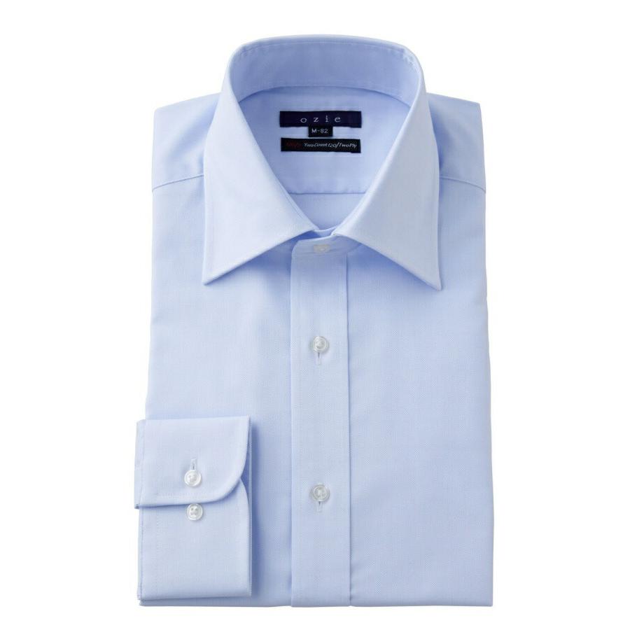 ozie（オジエ） ワイシャツ メンズ 長袖 カッターシャツ yシャツ