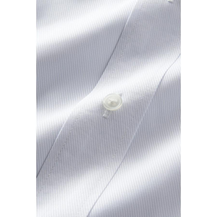 ワイシャツ メンズ 長袖 ビジネスシャツ Yシャツ ホワイト 白 ワイドカラー おしゃれ 大きいサイズ 小さいサイズ 形態安定｜ozie｜06
