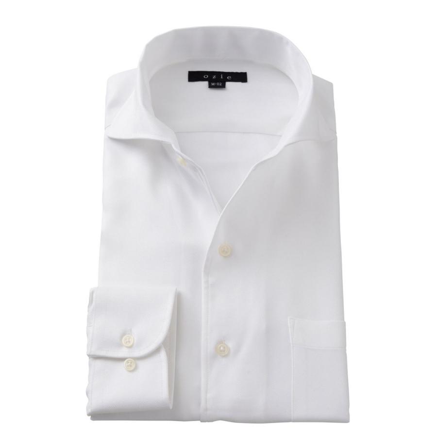 ワイシャツ メンズ 長袖 ビジネスシャツ Yシャツ カッターシャツ 形態安定 イタリアンカラー ワイド おしゃれ 大きいサイズ 無地 お買い得