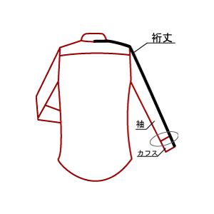 購入者ページ◆裄61肩丈154 裄丈詰め加工】8045-Y01B-ブルー : ozie(オジエ)ワイシャツ専門店