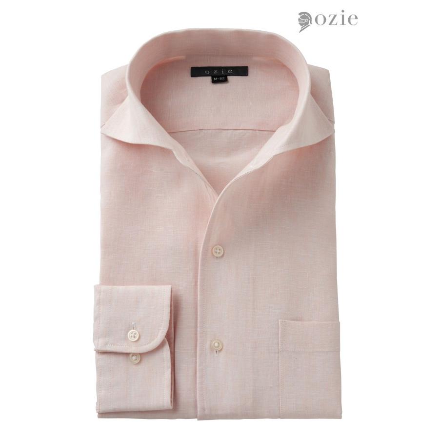 ozie（オジエ） ワイシャツ メンズ 長袖 カッターシャツ yシャツ