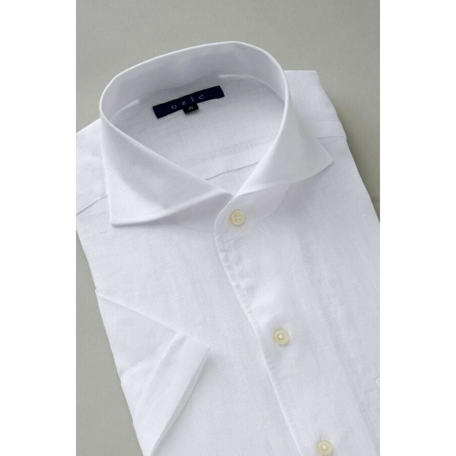 ozie（オジエ） ワイシャツ 半袖 メンズ ビジネスシャツ Yシャツ