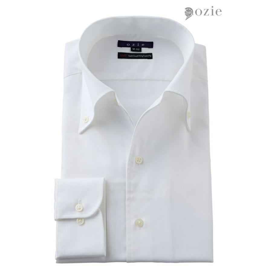 ozie（オジエ） ワイシャツ メンズ 長袖 カッターシャツ yシャツ 