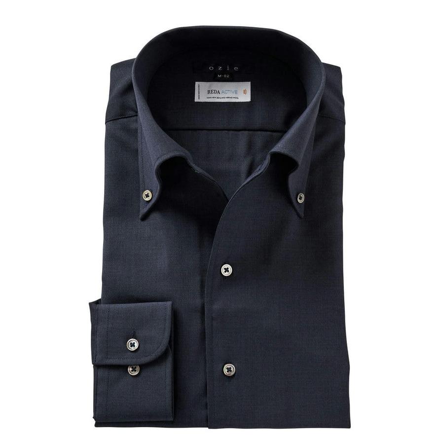 ozie ワイシャツ メンズ 長袖 カッターシャツ yシャツ ビジネスシャツ  
