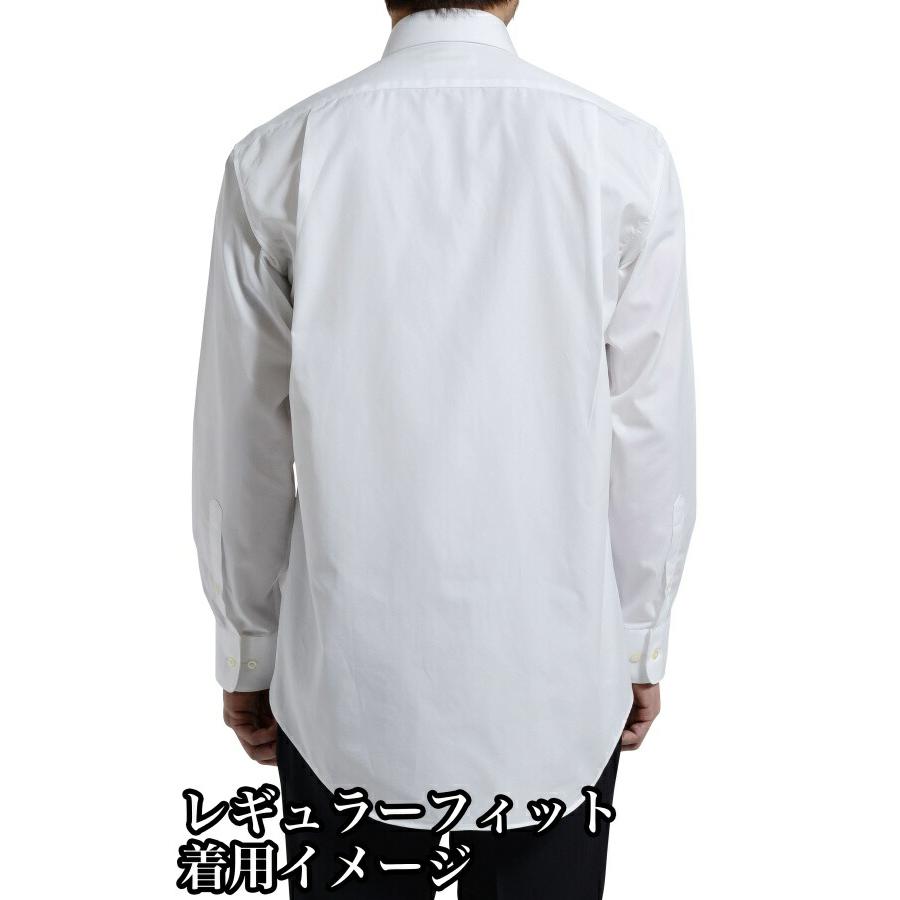 ワイシャツ メンズ 長袖 カッターシャツ yシャツ ビジネスシャツ スタンドカラー マオカラー おしゃれ | ozie | 09