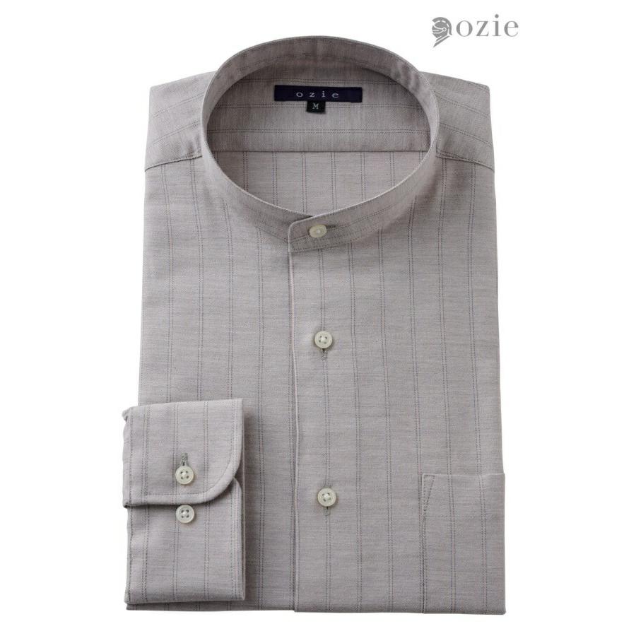 ozie（オジエ） ワイシャツ メンズ 長袖 カッターシャツ yシャツ