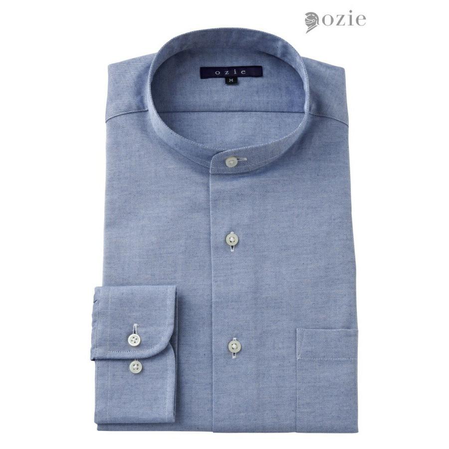 ozie（オジエ） ワイシャツ メンズ 長袖 カッターシャツ yシャツ