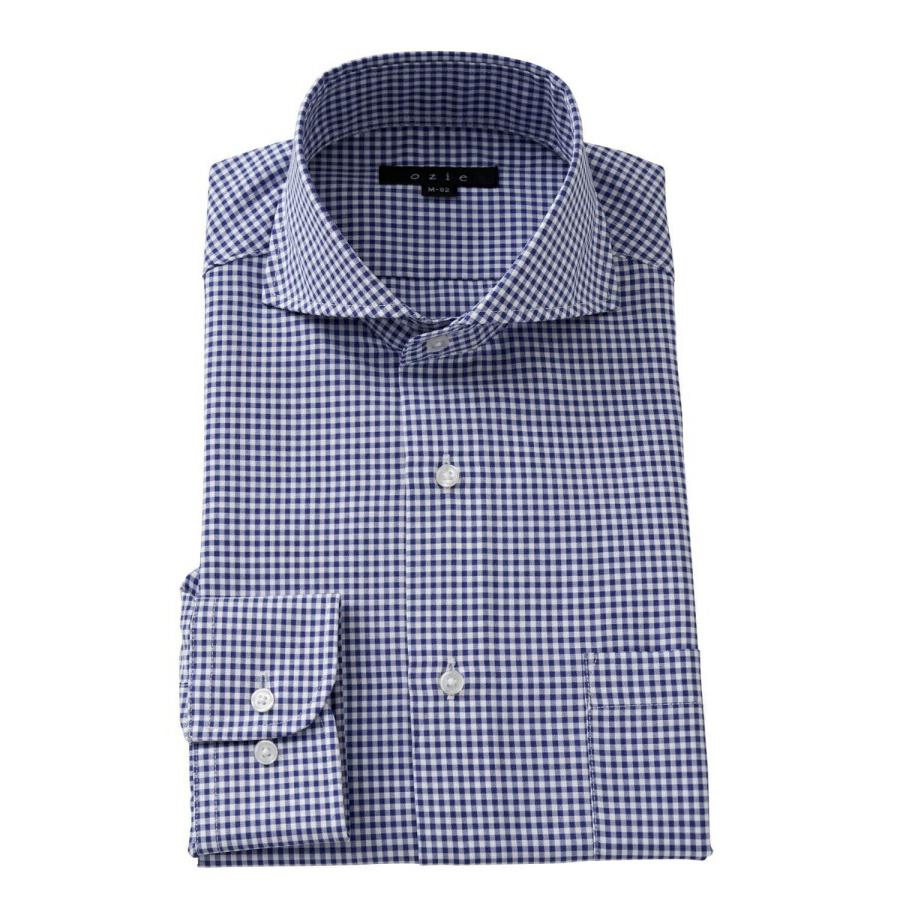 ozie（オジエ） ワイシャツ メンズ 長袖 カッターシャツ yシャツ