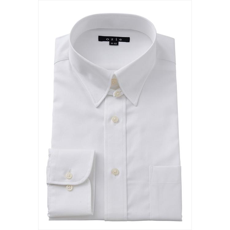 【限定販売品】HOMME PLISSÉ ドレスシャツ サイズ2 ホワイト BOYSHE original》 カッタウェイカラー ドレスシャツ【2 size/2 col