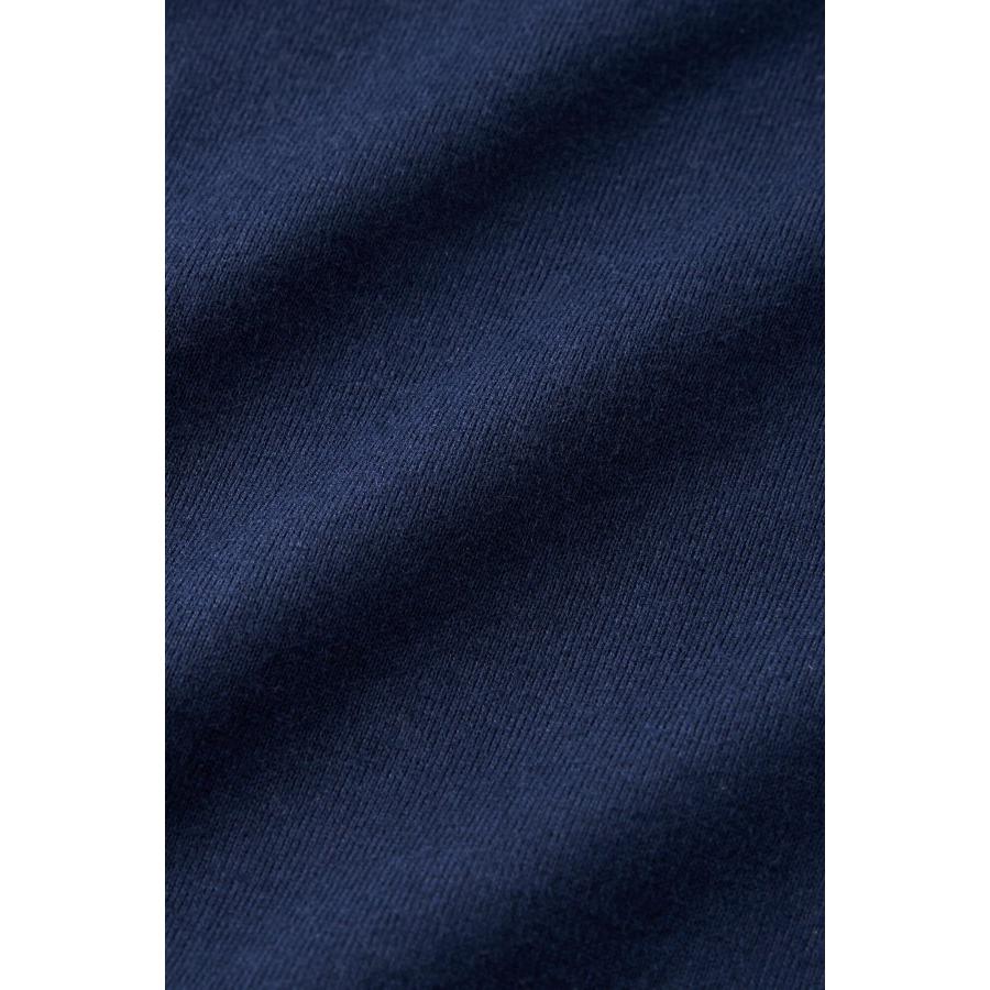 Tシャツ メンズ 長袖 丸首 クルーネック 綿100％ 40番手 カットソー 天竺 ニット ニット リブ高め 快適 着心地 ビジネスカジュアル おしゃれ | ozie | 16
