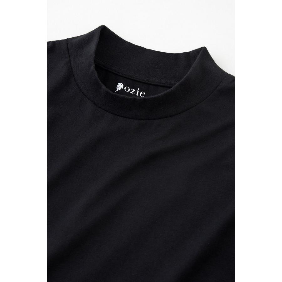 Tシャツ メンズ 長袖 丸首 クルーネック 綿100％ 40番手 カットソー 天竺 ニット ニット リブ高め 快適 着心地 ビジネスカジュアル おしゃれ | ozie | 17