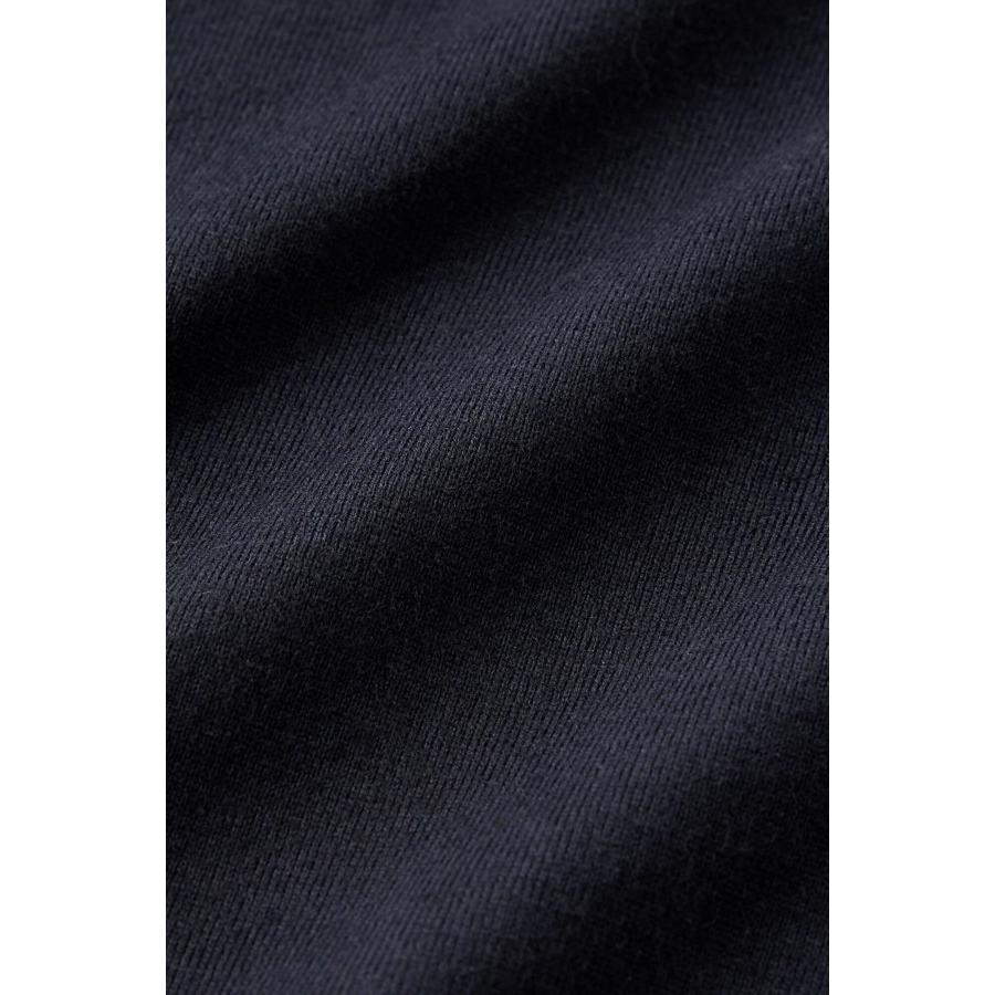 Tシャツ メンズ 長袖 丸首 クルーネック 綿100％ 40番手 カットソー 天竺 ニット ニット リブ高め 快適 着心地 ビジネスカジュアル おしゃれ | ozie | 18
