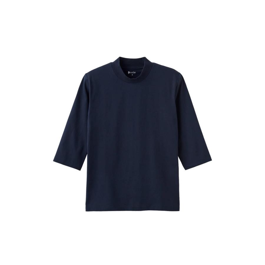 ozie（オジエ） Tシャツ メンズ 七分袖 丸首 クルーネック 綿100％ 40
