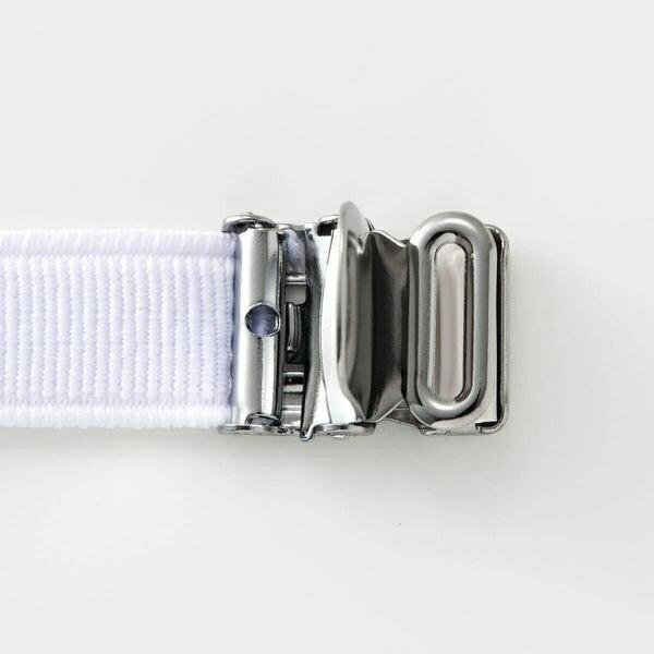 アームクリップ アームガーター アームバンド アームベルト 男女兼用 フック式 クリップ式 吊りバンド式 事務 オフィス 礼装 無地 黒 白 紺 オジエ ozie 日本製 | ozie | 12