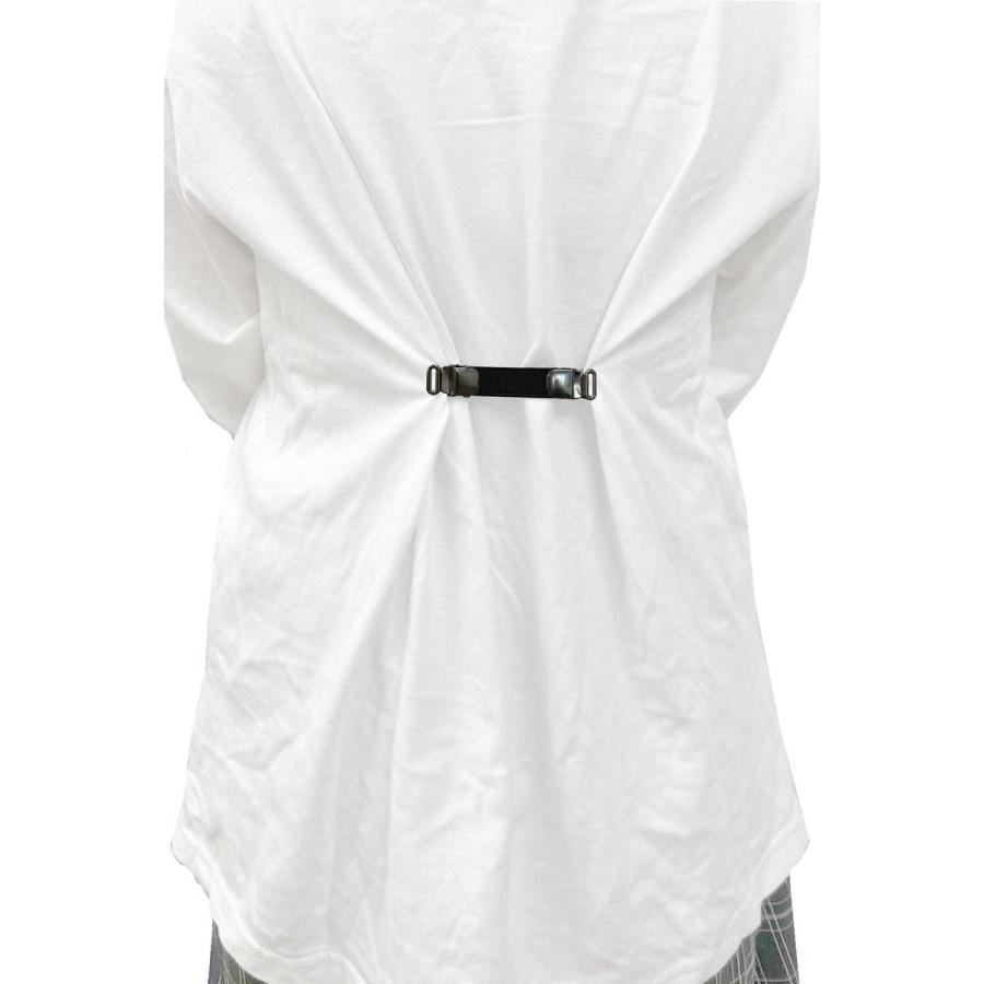 アームクリップ アームガーター アームバンド アームベルト 男女兼用 フック式 クリップ式 吊りバンド式 事務 オフィス 礼装 無地 黒 白 紺 オジエ ozie 日本製 | ozie | 19