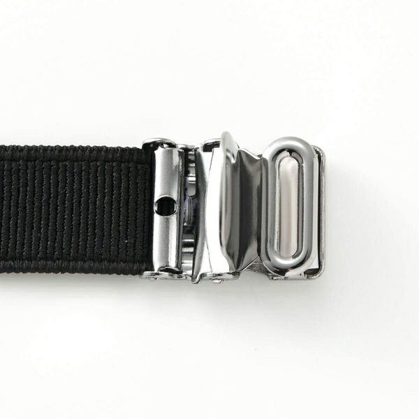 アームクリップ アームガーター アームバンド アームベルト 男女兼用 フック式 クリップ式 吊りバンド式 事務 オフィス 礼装 無地 黒 白 紺 オジエ ozie 日本製 | ozie | 07