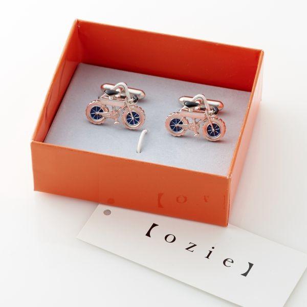 カフリンクス カフスボタン SWANK スワンク ニューヨーク 自転車 日本製 ギフト プレゼント 誕生日 おしゃれ オジエ ozie | ozie | 04