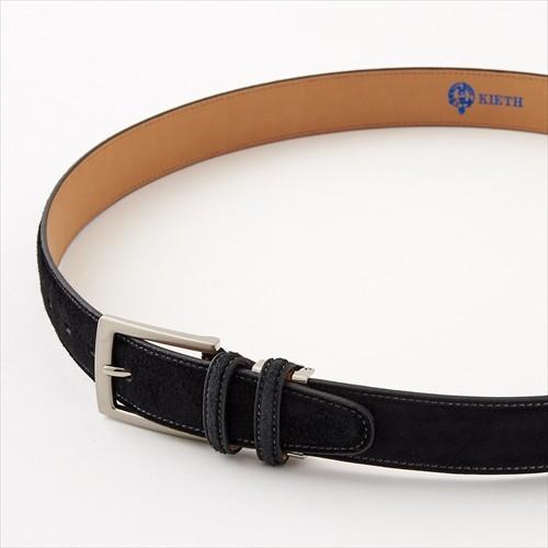 ベルト スウェード 牛革 ブラック 日本製 オジエ ozie おしゃれ | ozie | 03