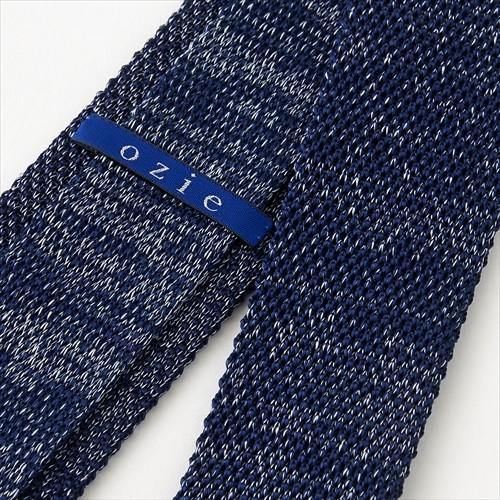 シャルべ ネイビーブルー ニットタイ シャルべ ネイビーブルー ニットタイ シャルべ ネイビーブルー