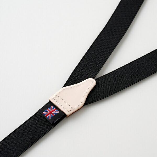 サスペンダー メンズ レディース ブラック 黒 ALBERT THURSTON イギリス製 ギフト パーティー イベント 制服 ユニフォーム ブレイシーズ | ozie | 04