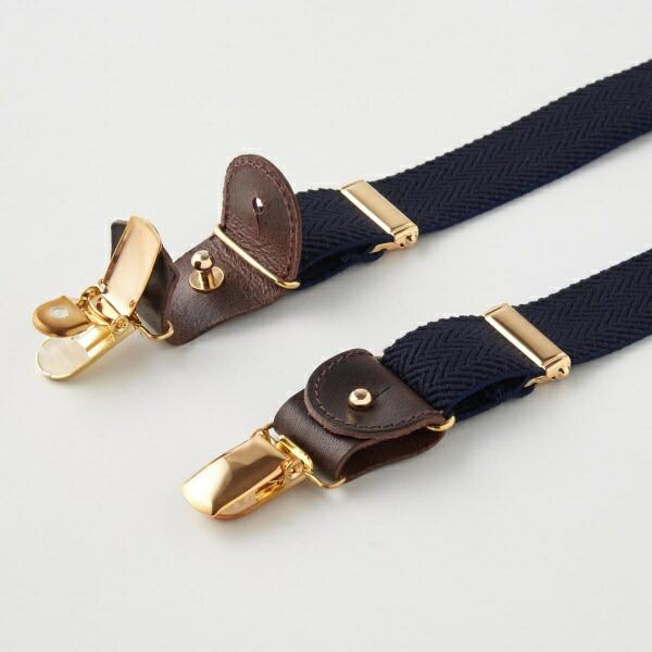 ozie サスペンダー メンズ レディース ネイビー 紺 ALBERT