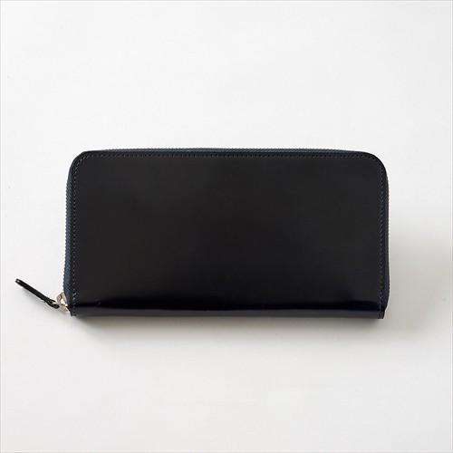 ozie（オジエ） ウォレット 財布 メンズ ラウンドZIP コードバン 本革