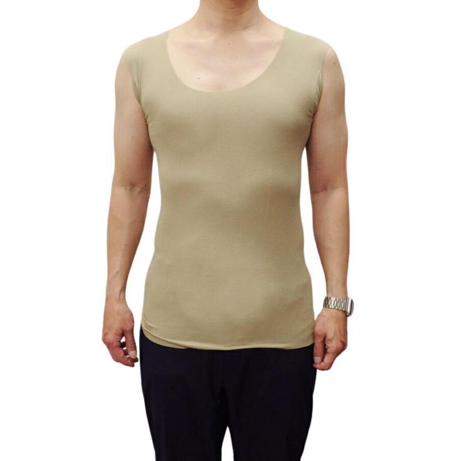 グンゼ Gunze Yg ワイジー インナー 下着 カットオフ メンズ ノースリーブ 袖なし 脇パッド Uネック 吸湿速乾 抗菌防臭 ドライ ベージュ 快適 サラサラ 日本製 Yv2618p Vc Ozie オジエ ワイシャツ専門店 通販 Yahoo ショッピング