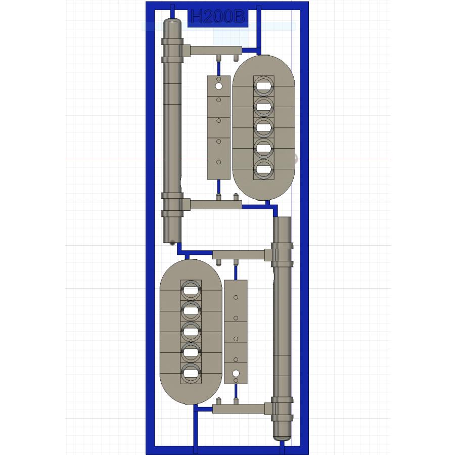 【H200B】HO信号機5灯式【HOゲージ】 |  | 01