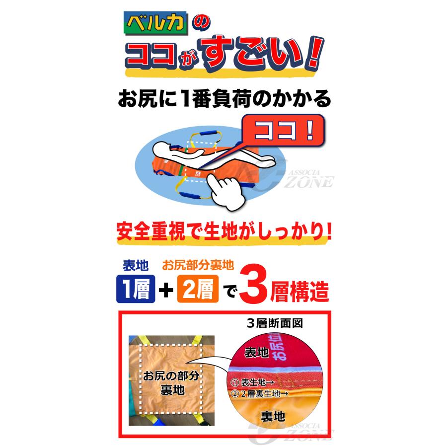 入浴用ベルカ担架 BELKA-HB140 布担架・ワンタッチベルト式入浴用スト