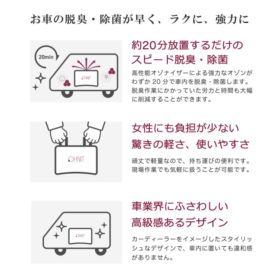 【オゾン脱臭機】 オゾン脱臭器 剛腕650F2 GWN-650F2 車両向け業務用オゾン消臭器 業務用オゾン発生装置【剛腕650F2】 |  | 05