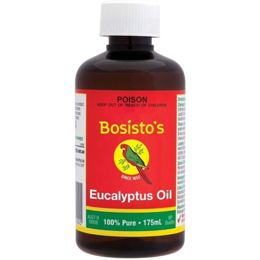 Bosistos(ボシストス)] 100%ピュア ユーカリオイル 175ml (Eucalyptus 