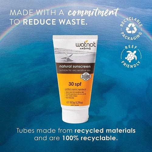 WOTNOT naturals ナチュラル日焼け止めSPF30 150g natural