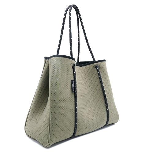 AUS発 Willow bay かわいいセージグリーンカラー ネオプレン トートバッグ  (ホック) DAYDREAMER Neoprene Tote Bag (Hook) SAGE 海外発送品｜ozstore｜03