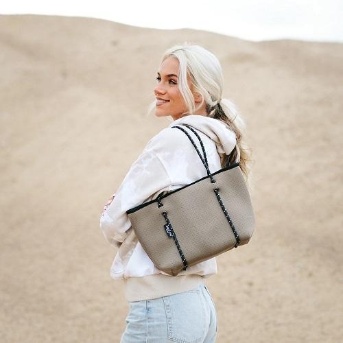 AUS発 Willow bay 人気！ネオプレン ミニトートバッグ(セージグリーン  