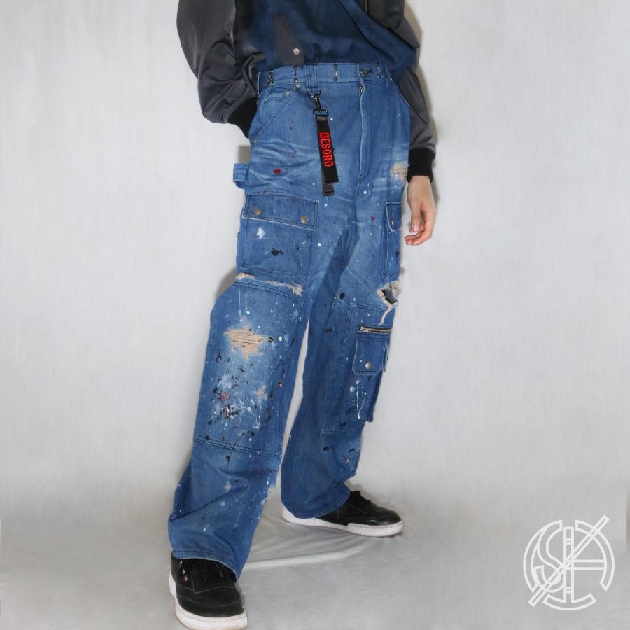 Denim Painter Pants 3617702l｜ozzonjapan｜04