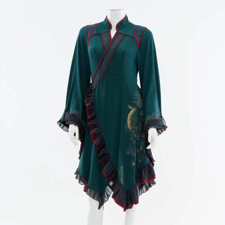 オッズオネスト 琉金幻想 カシュクールワンピース Ozzon オッズオン 琉金幻想 カシュクール : OZZ ON JAPAN - 通販 - Yahoo!ショッピング