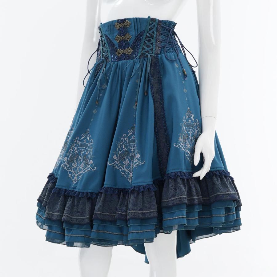 Ozz On Japan バラシリーズ コルセットスカート ネイビー ozzon Circus