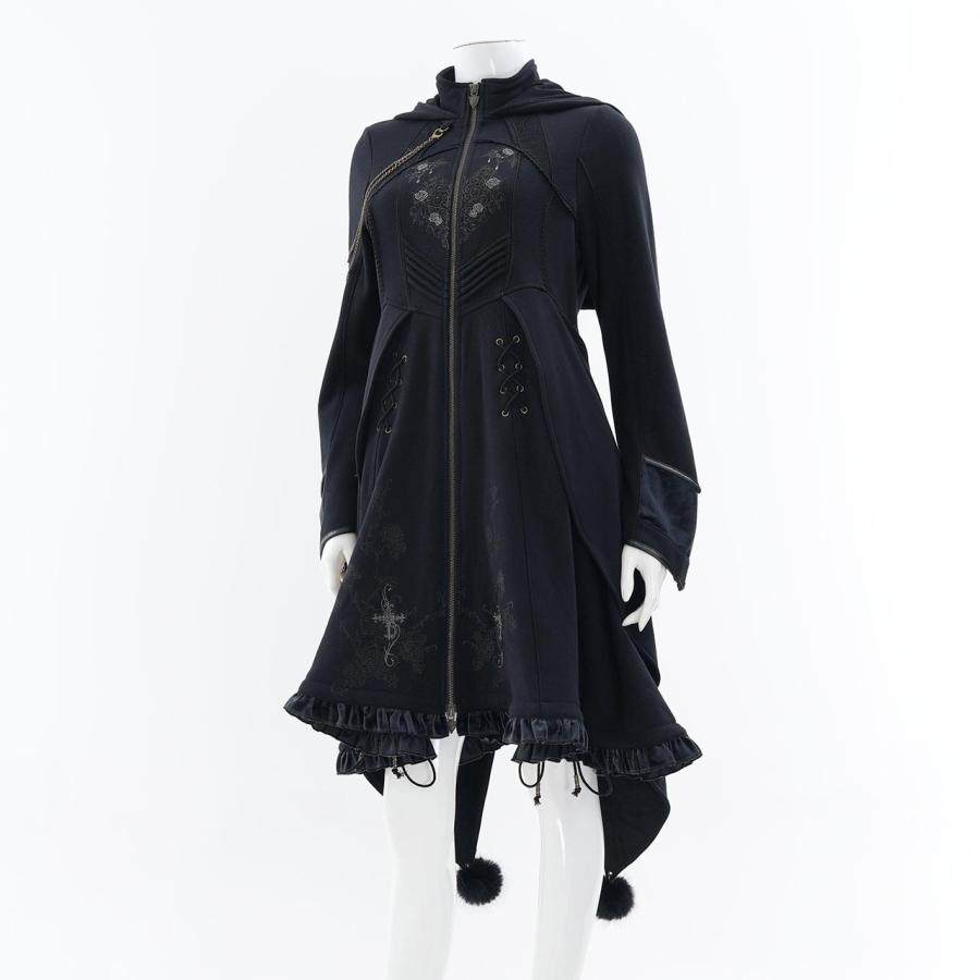 Celebration of Rose 猫耳裏起毛カーディガン : OZZ ON JAPAN - 通販