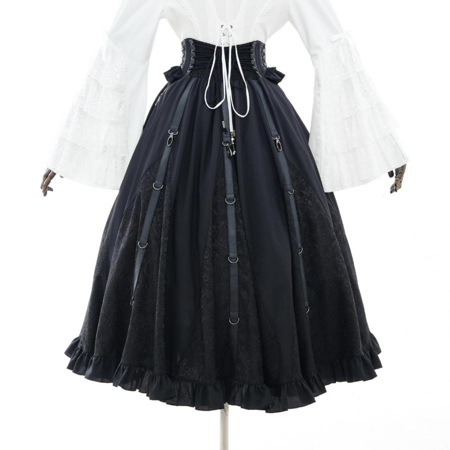Larme d’Alice 変形ロングスカート 黒色 ozzonjap Larme d'Alice 変形ロングスカート : OZZ ON JAPAN - 通販 - Yahoo