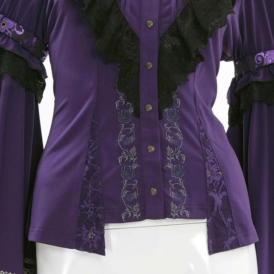 OZZON バックルロングブラウス OZZON JAPAN / Larme d'Alice バックル2WAYブラウス