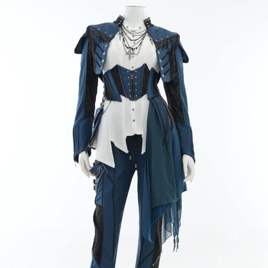 【希少】HIDE ROCK Design コルセット Remnants of Silent Depth ポケット付きコルセットSK : OZZ ON JAPAN
