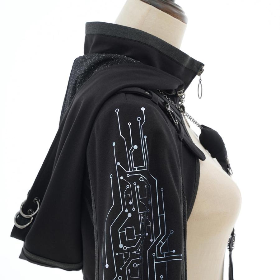 CYBER-ROSE ショートパーカー : OZZ ON JAPAN - 通販 - Yahoo!ショッピング