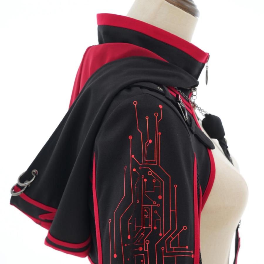 CYBER-ROSE ショートパーカー : OZZ ON JAPAN - 通販 - Yahoo!ショッピング